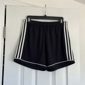 Black adidas shorts